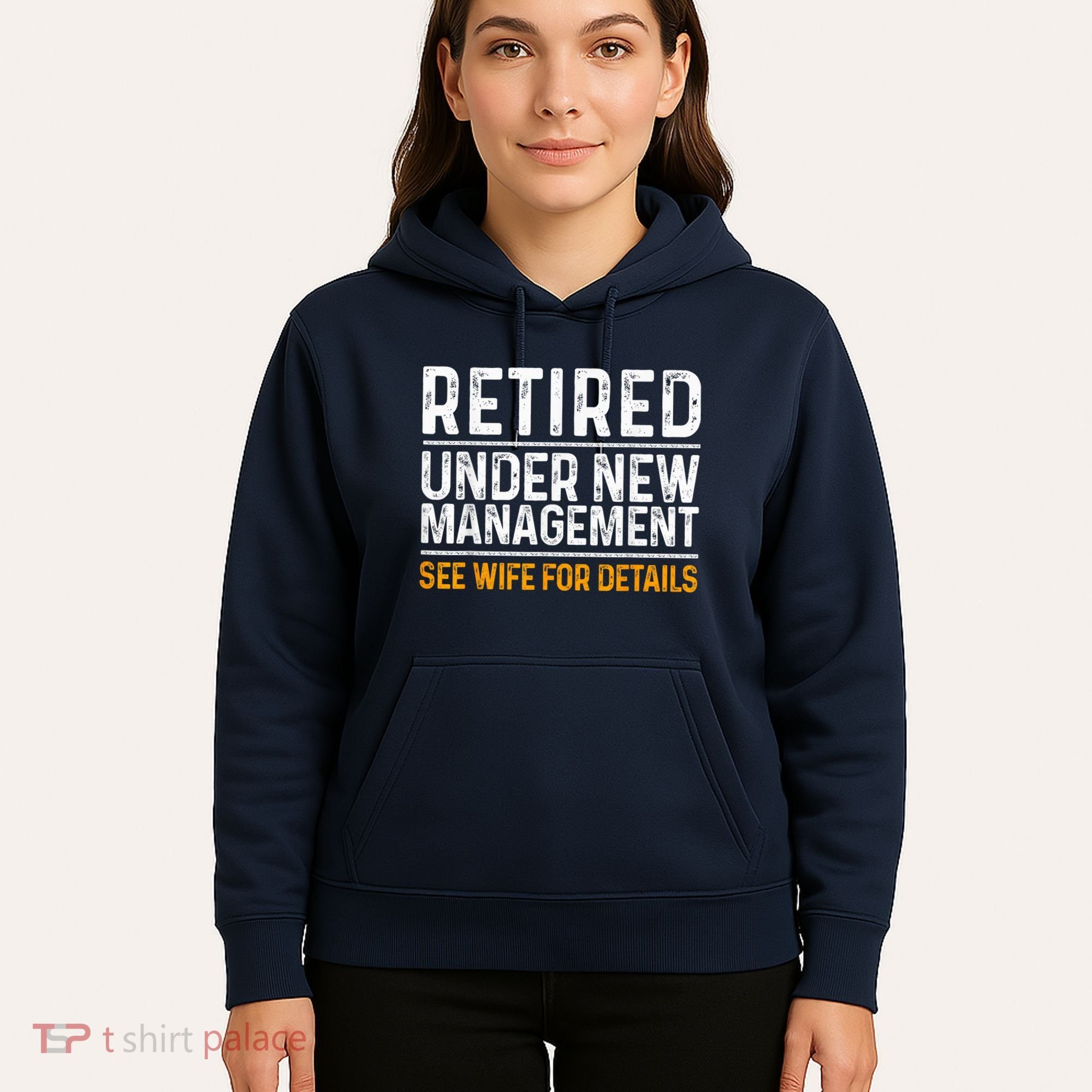 Funny Retirement Party M.E.Ns Dad Humor Classic Fit Hoodie
