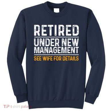 Funny Retirement Party M.E.Ns Dad Humor Classic Fit Sweatshirt