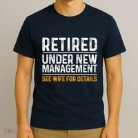 Funny Retirement Party M.E.Ns Dad Humor Classic Fit T-Shirt thumb 3