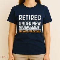 Funny Retirement Party M.E.Ns Dad Humor Classic Fit T-Shirt thumb 4