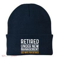 Funny Retirement Party M.E.Ns Dad Humor Classic Fit Beanie thumb 0