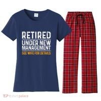Funny Retirement Party M.E.Ns Dad Humor Classic Fit Women's Flannel Pajama Set thumb 0