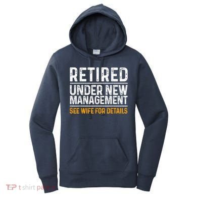 Funny Retirement Party M.E.Ns Dad Humor Classic Fit Women's Hoodie