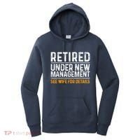 Funny Retirement Party M.E.Ns Dad Humor Classic Fit Women's Hoodie thumb 0