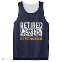 Funny Retirement Party M.E.Ns Dad Humor Classic Fit Mesh Reversible Basketball Jersey Tank thumb 0
