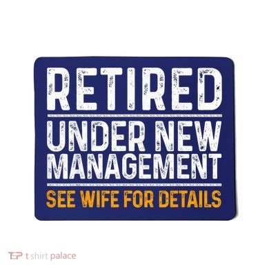 Funny Retirement Party M.E.Ns Dad Humor Classic Fit Mousepad