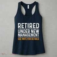 Funny Retirement Party M.E.Ns Dad Humor Classic Fit Women's Tank Top thumb 3