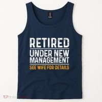 Funny Retirement Party M.E.Ns Dad Humor Classic Fit Tank Top thumb 2