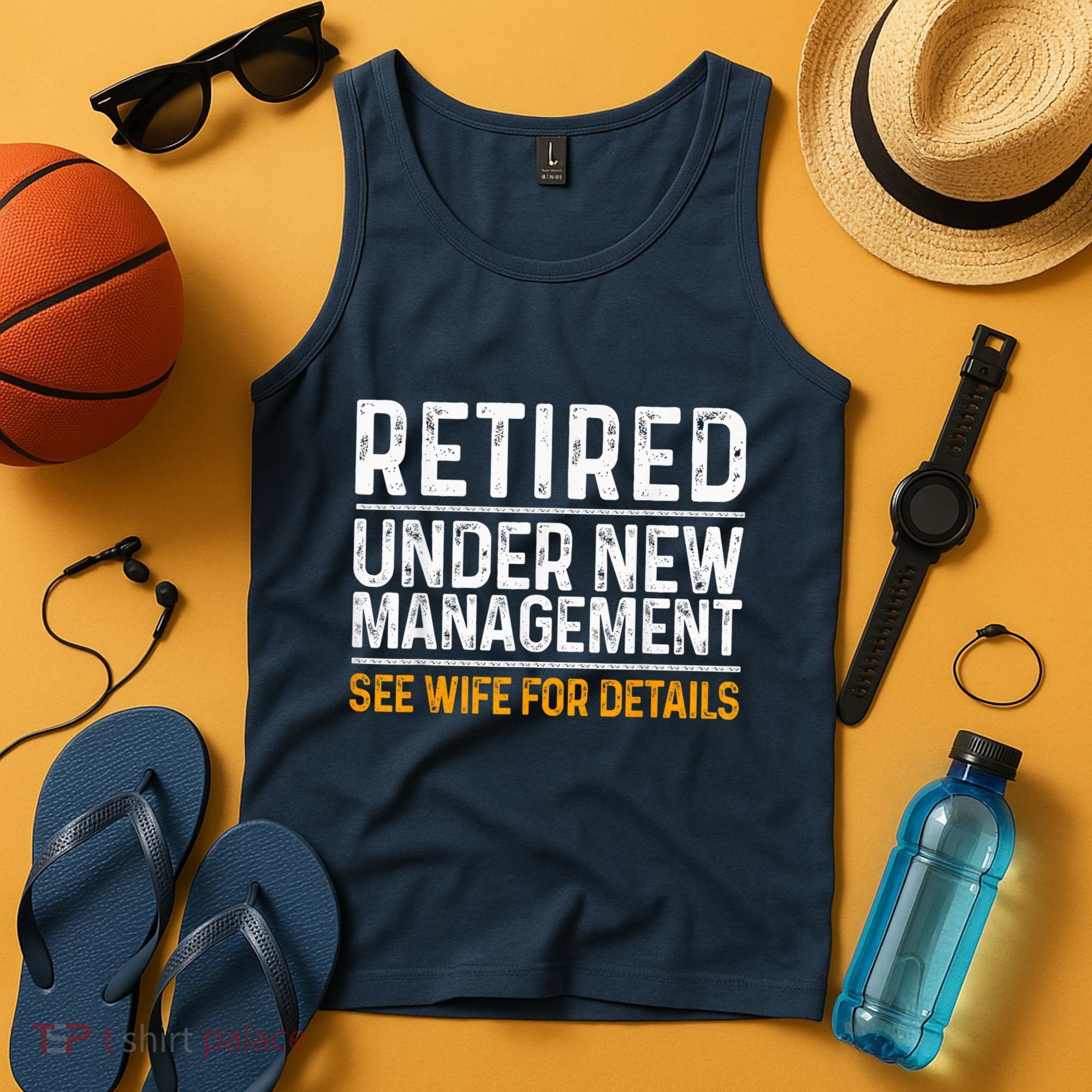 Funny Retirement Party M.E.Ns Dad Humor Classic Fit Tank Top