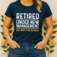 Funny Retirement Party M.E.Ns Dad Humor Classic Fit Women's T-Shirt thumb 2