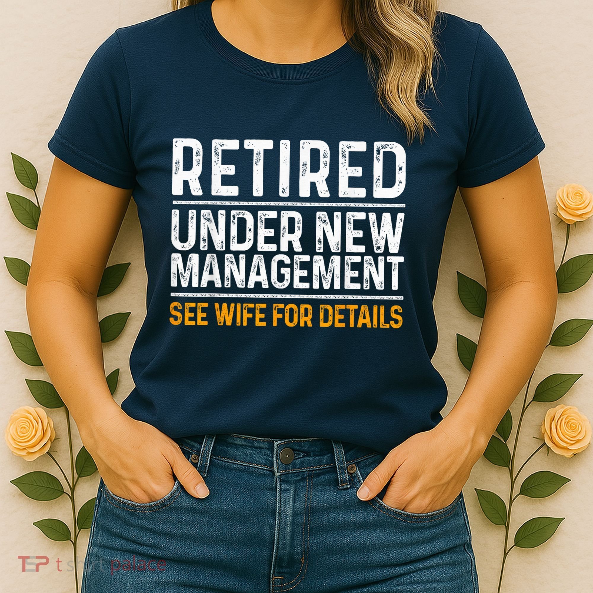 Funny Retirement Party M.E.Ns Dad Humor Classic Fit Women's T-Shirt