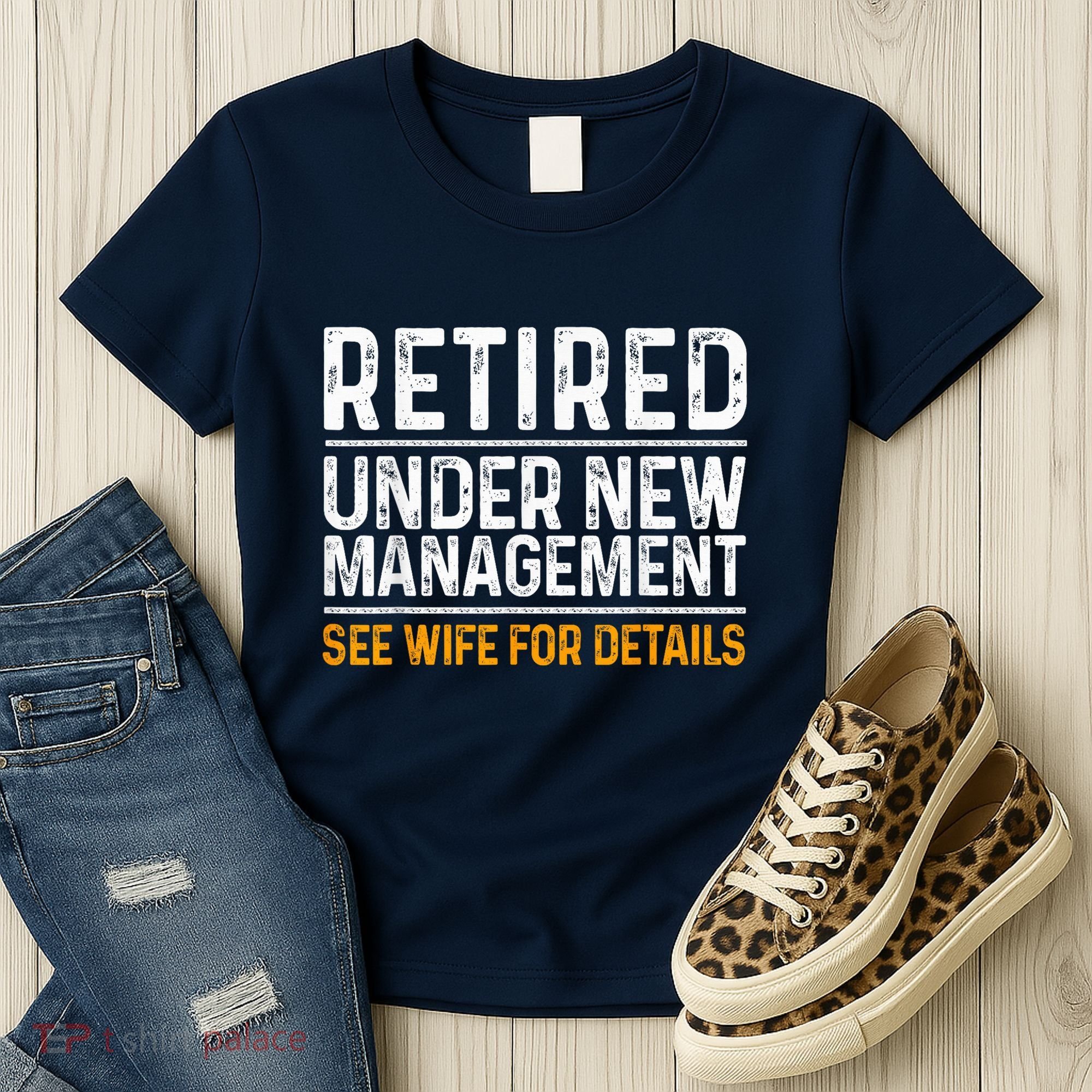 Funny Retirement Party M.E.Ns Dad Humor Classic Fit Women's T-Shirt