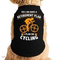 Funny Retirement Plan Cycling Bike Lover Gift Doggie Tank thumb 0