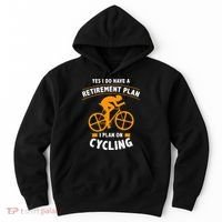 Funny Retirement Plan Cycling Bike Lover Gift Hoodie thumb 0