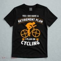 Funny Retirement Plan Cycling Bike Lover Gift T-Shirt thumb 5