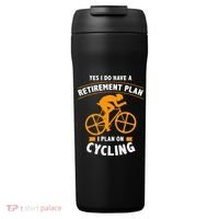Funny Retirement Plan Cycling Bike Lover Gift 24oz Duet Stainless Steel Tumbler thumb 0