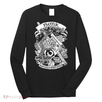 Fantasy Role Playing Game Monk Long Sleeve Shirt