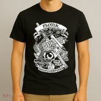 Fantasy Role Playing Game Monk T-Shirt thumb 3