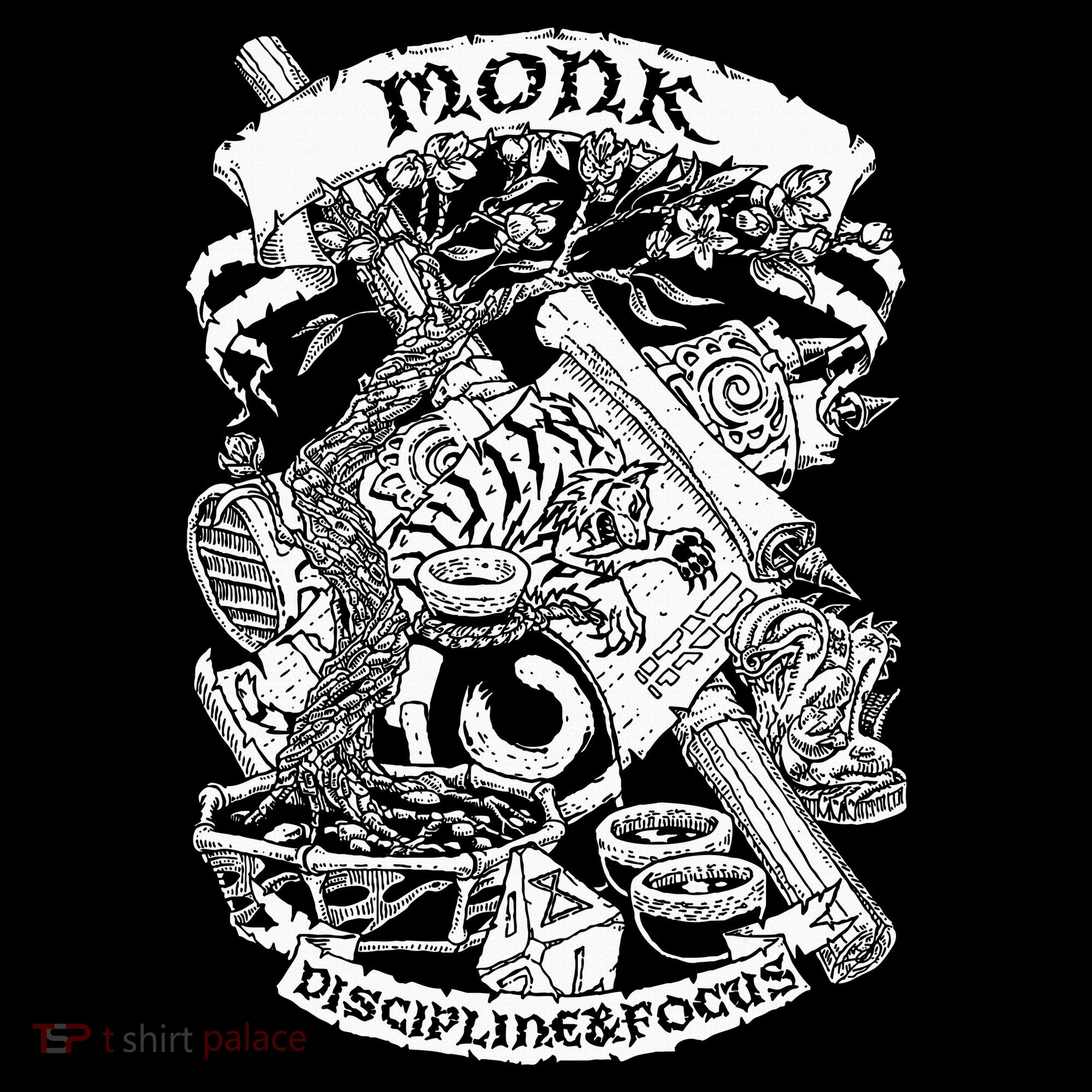 Fantasy Role Playing Game Monk Bucket Hat