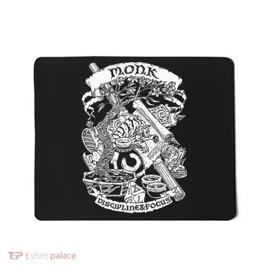 Fantasy Role Playing Game Monk Mousepad