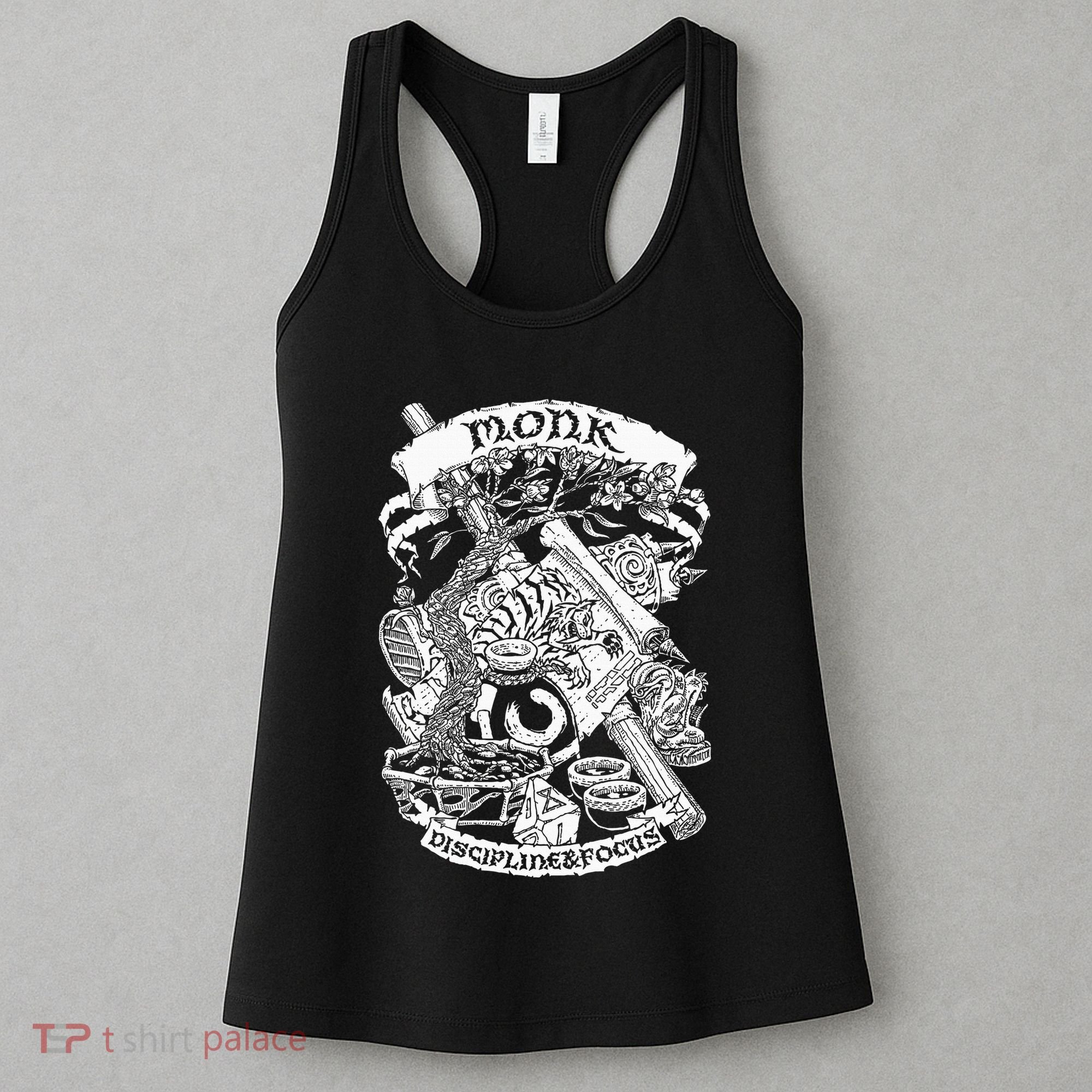 Fantasy Role Playing Game Monk Women's Tank Top