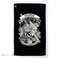 Fantasy Role Playing Game Monk Golf Towel thumb 0