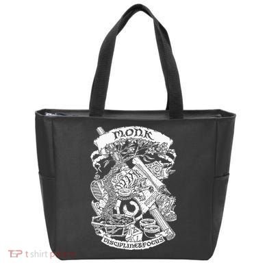 Fantasy Role Playing Game Monk Tote Bag