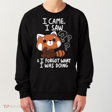Forgetful Red Panda Women's Sweatshirt