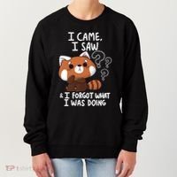 Forgetful Red Panda Women's Sweatshirt thumb 0