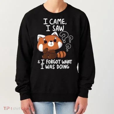 Forgetful Red Panda Women's Sweatshirt