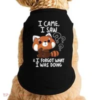Forgetful Red Panda Doggie Tank thumb 0
