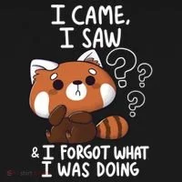 Forgetful Red Panda Doggie Tank thumb 4