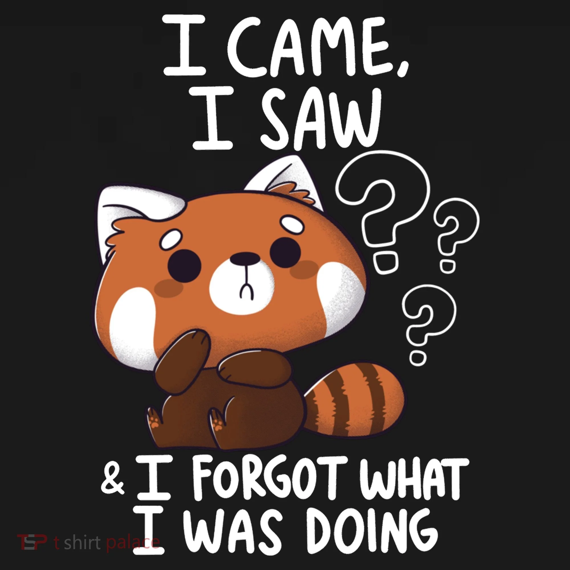Forgetful Red Panda Doggie Tank