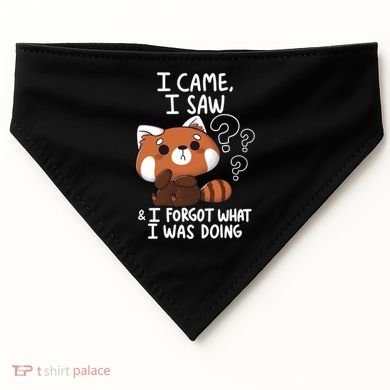 Forgetful Red Panda USA-Made Doggie Bandana