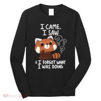 Forgetful Red Panda Long Sleeve Shirt thumb 0