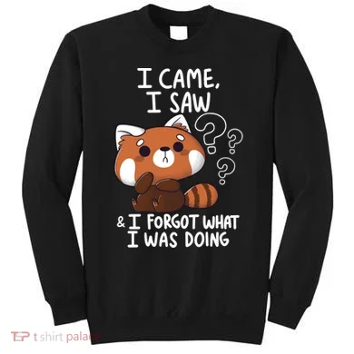 Forgetful Red Panda Sweatshirt