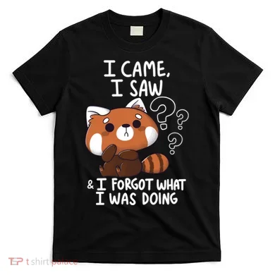 Forgetful Red Panda T-Shirt
