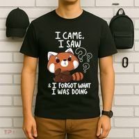 Forgetful Red Panda T-Shirt thumb 6