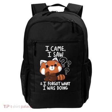 Forgetful Red Panda Backpack