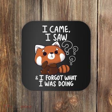 Forgetful Red Panda Coaster
