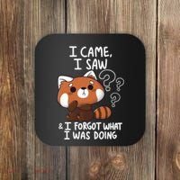 Forgetful Red Panda Coaster thumb 0