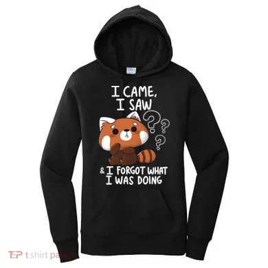 Forgetful Red Panda Women's Hoodie
