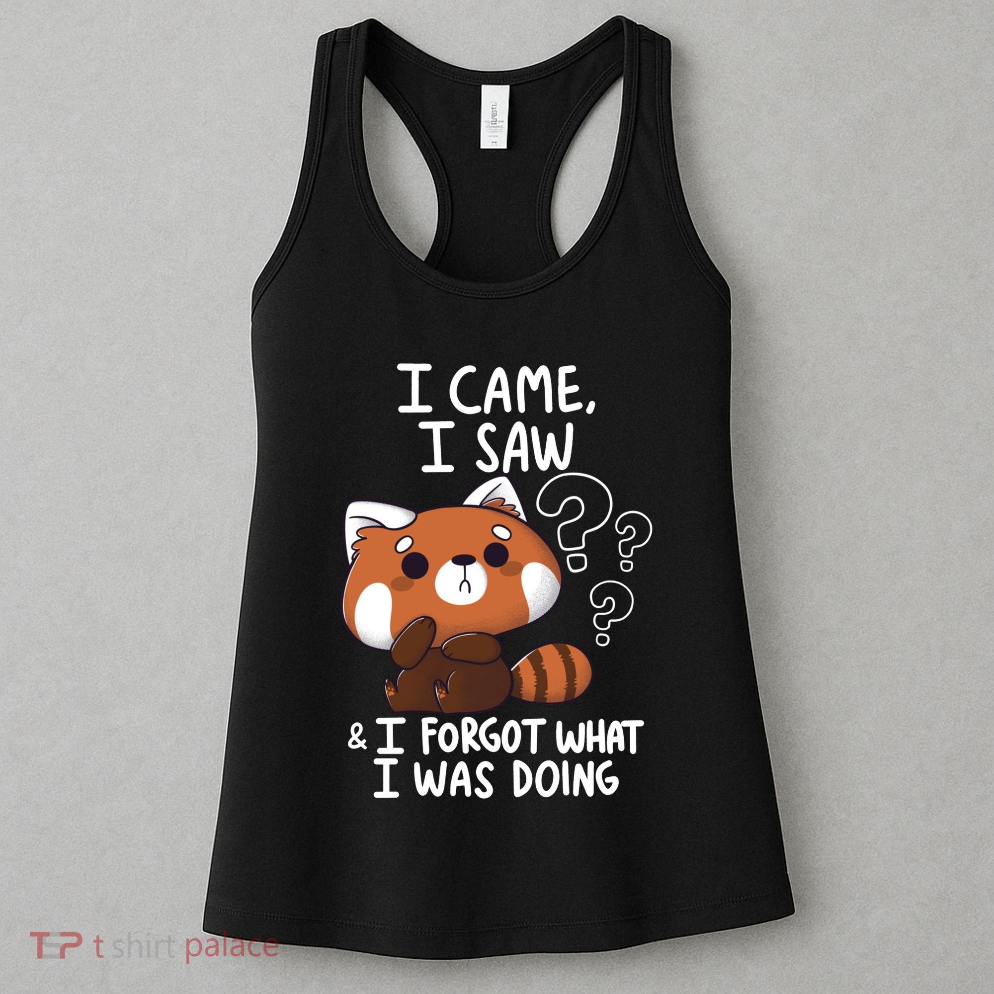 Forgetful Red Panda Women's Tank Top