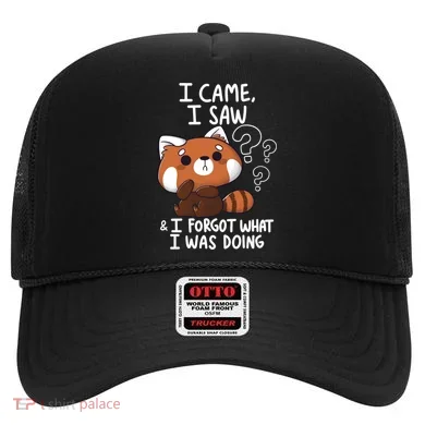 Forgetful Red Panda Hat