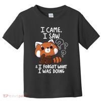 Forgetful Red Panda Toddler T-Shirt thumb 0