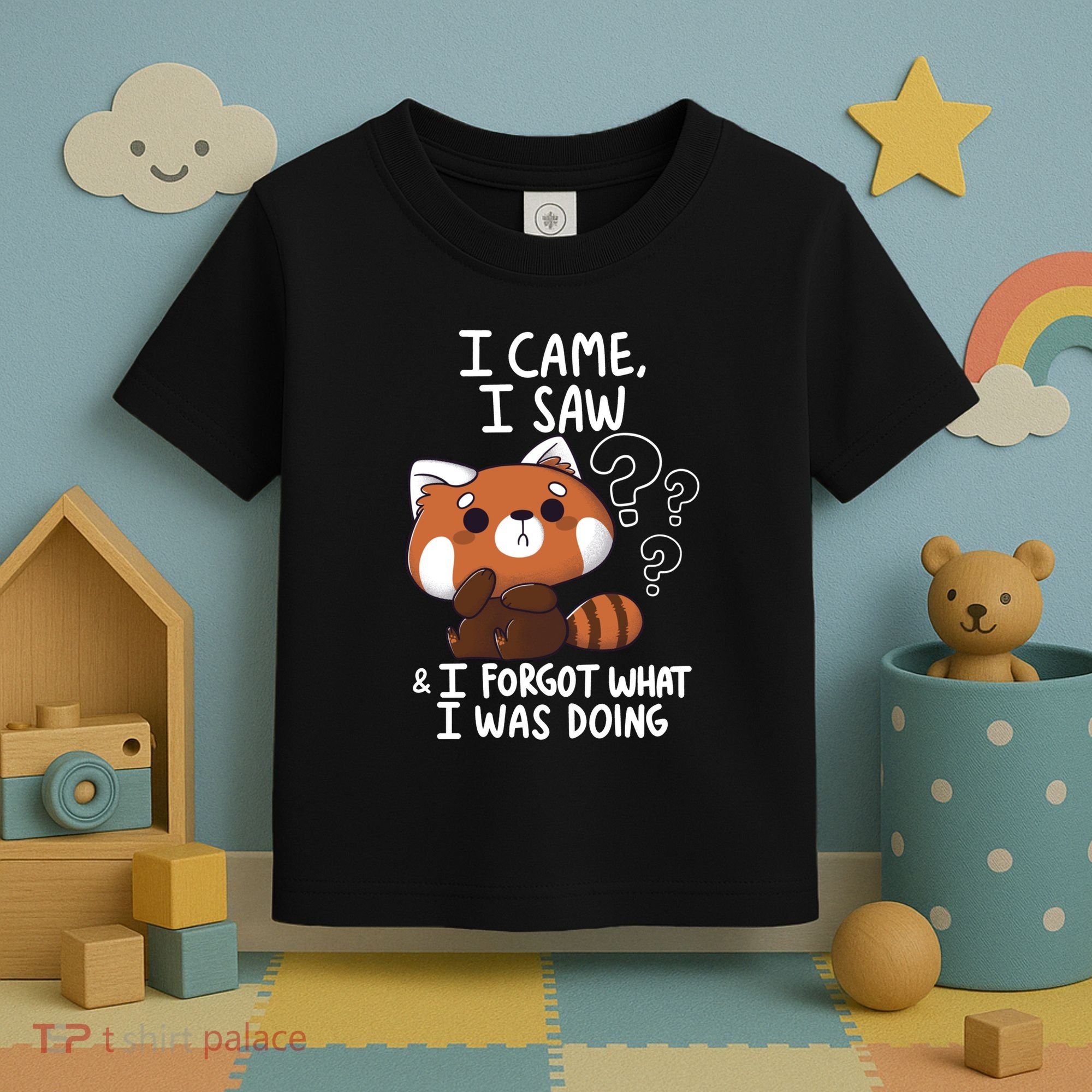 Forgetful Red Panda Toddler T-Shirt