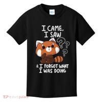 Forgetful Red Panda Kids T-Shirt thumb 0