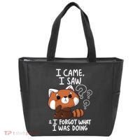 Forgetful Red Panda Tote Bag thumb 0