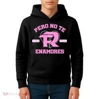 Fuerza Regida Pero No Te Enamores Kids Hoodie thumb 4