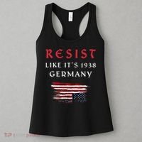 Funny Resist Quote Resist Like Its 1938 Germany Women's Tank Top thumb 3